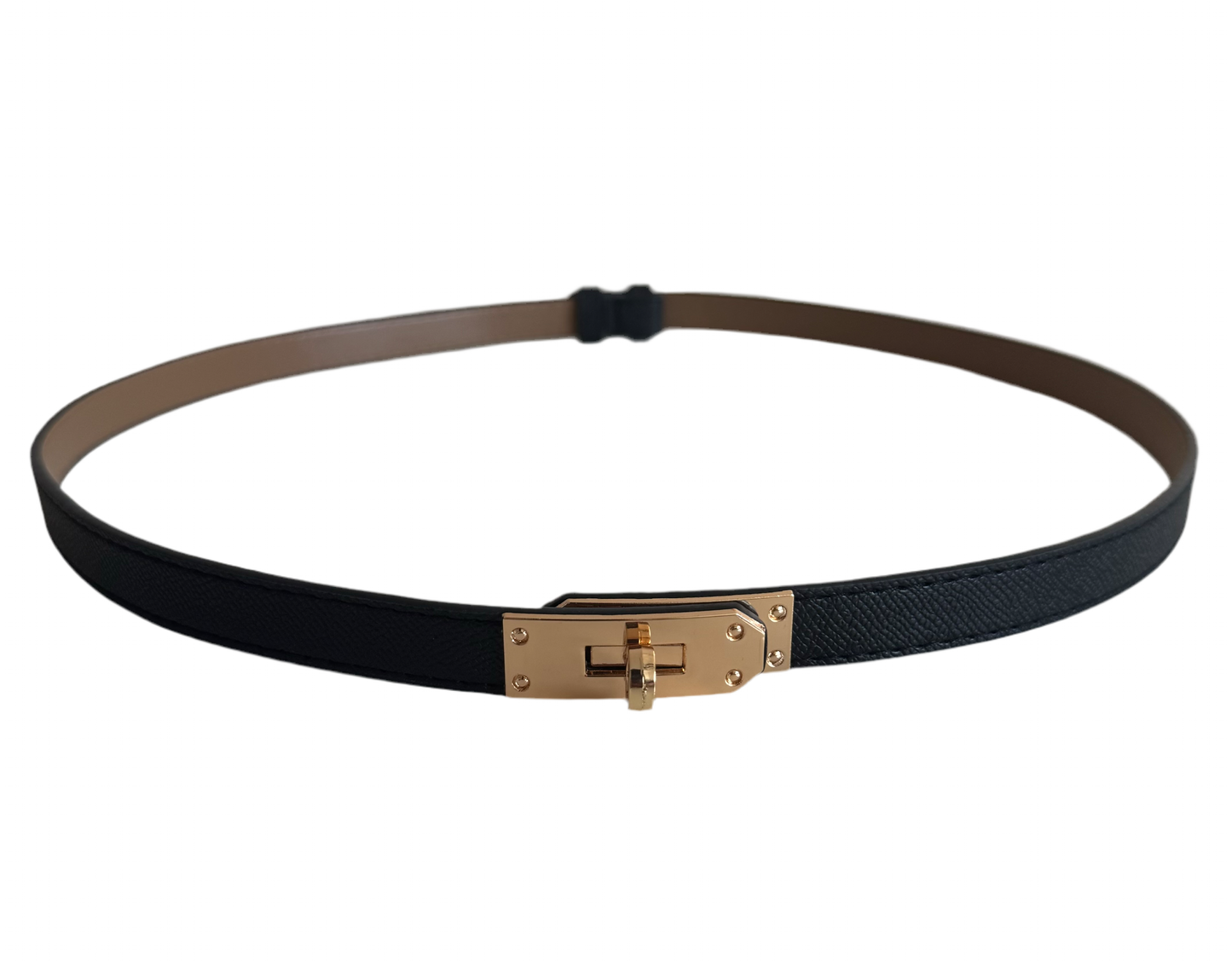 Designer Gürtel für Frauen in Braun/Schwarz